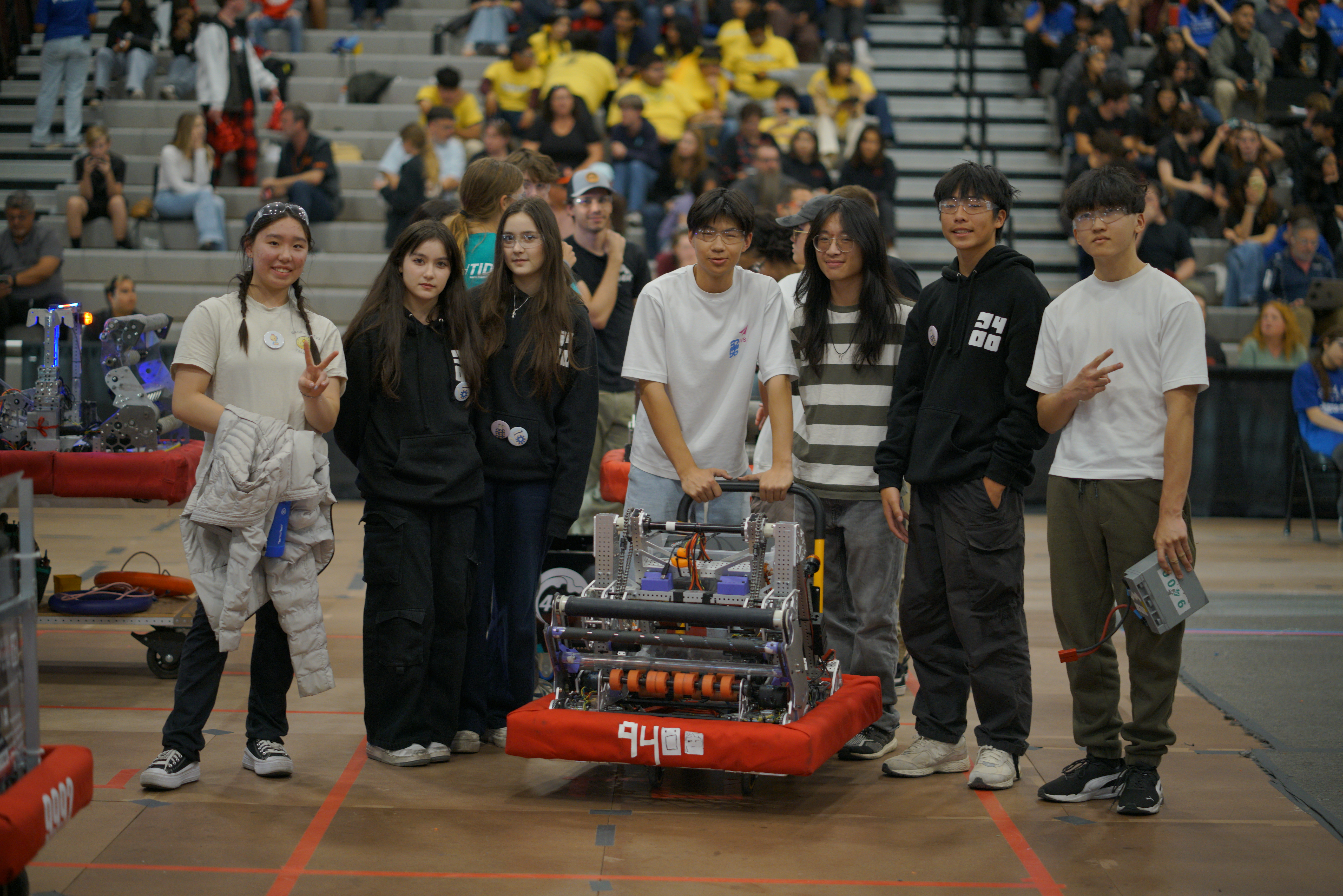 Team 9400 at Madtown Throwdown 2024